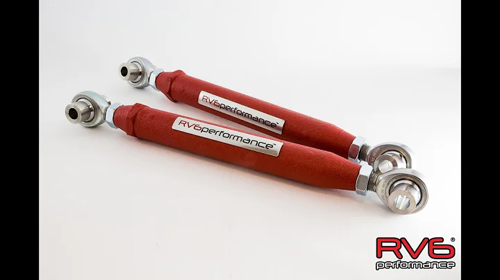 RV6 Performance Adjustable Rear Toe Link Installation for 10th Generation Civic Type R FK8