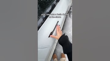 How To Open a FROZEN Tesla Door ❄️🥶