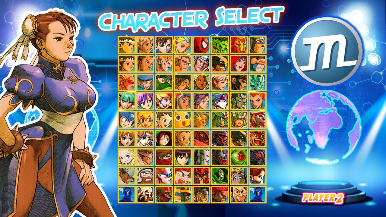 Mugen Multiverse - Cross generation of fighters. MvDvSvC evolution.