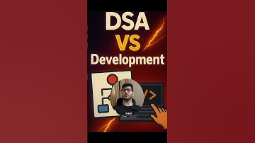 What to focus DSA or development #dsa #development  #engineering#coding #collegeplacements