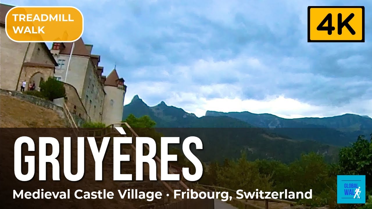 Gruyères 4K — Medieval Village, Castle & Giger Museum, Switzerland