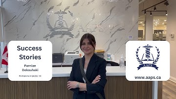 AAPS Success Stories- Parnian Dokouhaki, PG Diploma (QA/QC) 