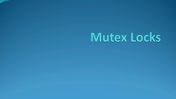 Mutex Lock