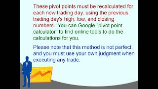 Day Trading with Pivot Points Strategy Explained. // Intraday tutorial indicator high low basics 101