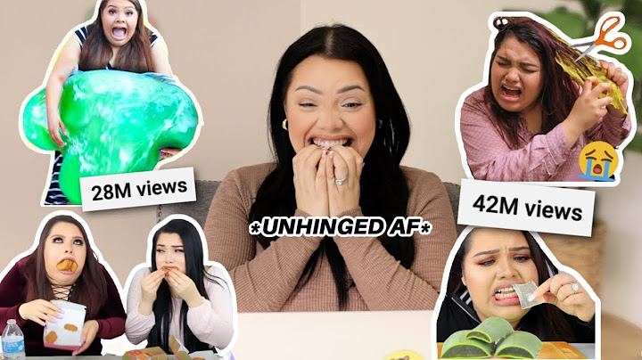 Reacting to my Old Viral Videos | Karina Garcia