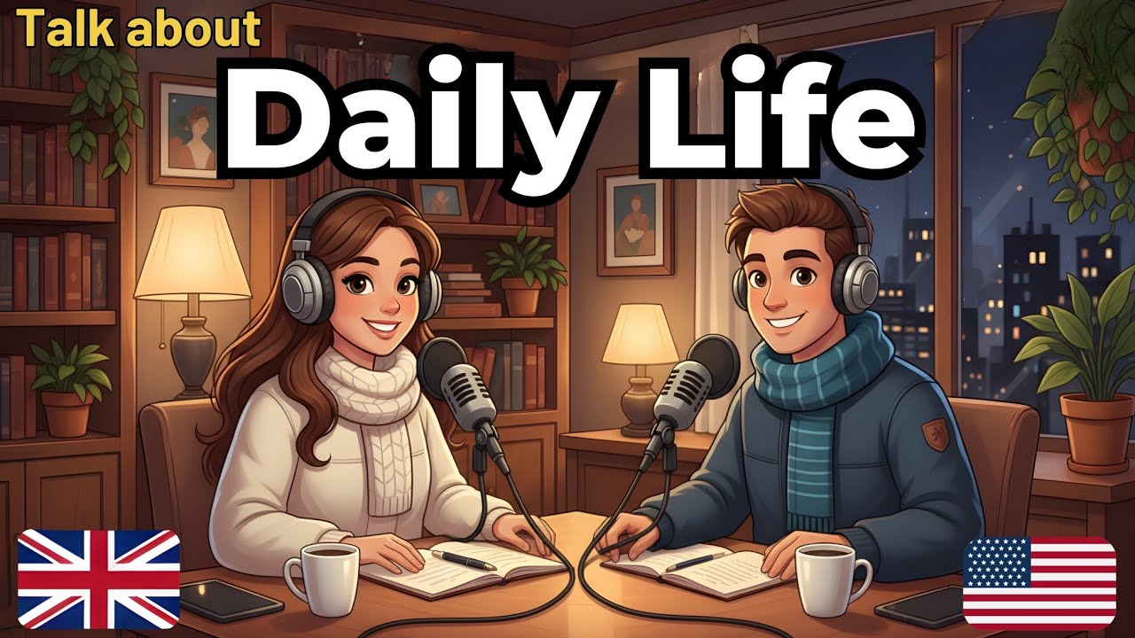 How to Speak Naturally About Daily Life in English | Real Conversation Practice