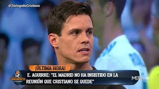 Edu Aguirre: "Cristiano ESTÁ FUERA DEL MADRID. Hay un 0,1% de posibilidades de que SE QUEDE"