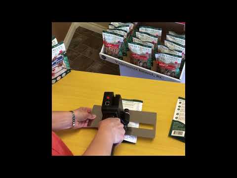 Meenjet M6 Handheld Printer Date Coding Prepared Food Pouches