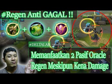 Build 2 Item Tank Fighter + Oracle (Regen Terus Mak) - Mobile Legend - Indonesia #DeltaLab  @DeltaGamingID