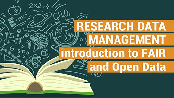 Research Data Management - Introduction to FAIR and Open Data | Open for you!