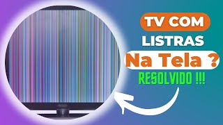 Tv com listras na Tela ? Tv com linhas na tela ? Resolvido ! (Lg,Samsung,Philips,Sti,Aoc,Sony)