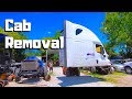 REBUILD Of The 2016 Freightliner Cascadia SEMI Truck Continues | SHOP UPDATE | Removing Cab