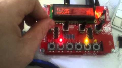 Shruthi test 1 - polivoks filter