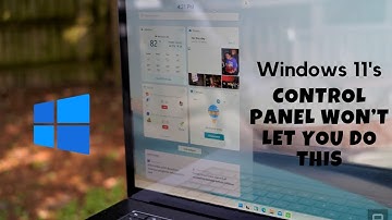 Windows 11’s Control Panel Won’t Let You do this