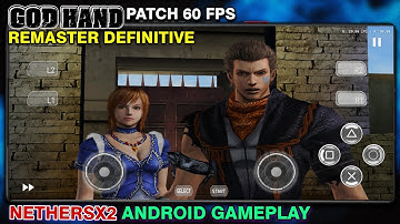 GOD HAND DEFINITIVE EDITION ANDROID PATCH 60 FPS NETHERSX2 GAMEPLAY (4K)