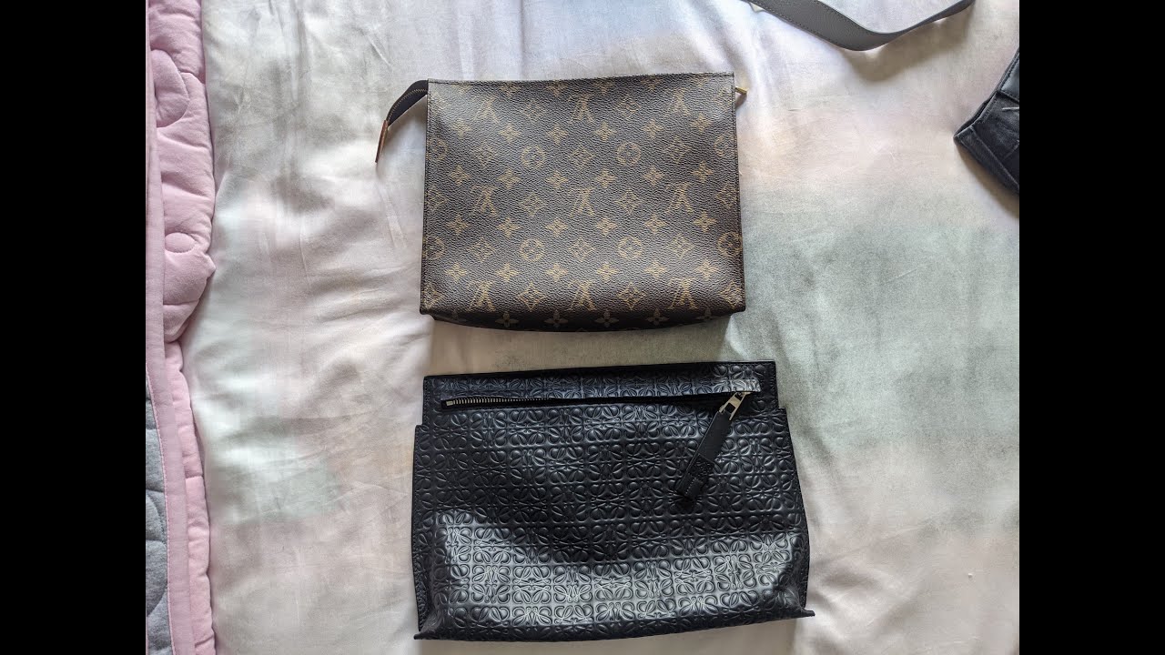 Louis Vuitton Toiletry Pouch 26 Monogram Vintage And New Comparison