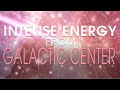 Cosmic evolution accelerates earth receives intense cosmic energy surges from galactic center