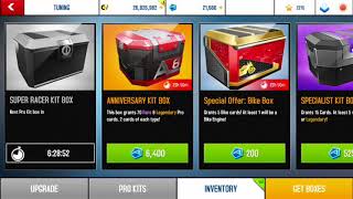 Asphalt 8, buying 10 BIKE BOXES screenshot 5