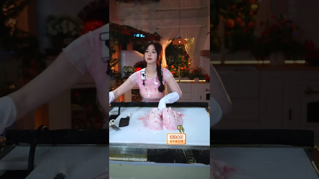 🔴 LIVE:Pig Lung Cleaning – Stress Relief & ASMR