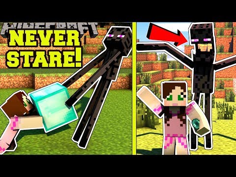 Minecraft: *NEVER* LOOK AT ENDERMAN'S EYES! – ENDERMAN SECRET TREASURE – Custom Map