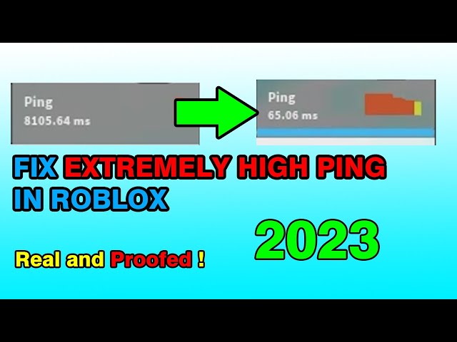 How to Fix Roblox High Ping & Lag Spikes [6 Proven Ways] - MiniTool  Partition Wizard