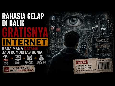 Rahasia Gelap di Balik Gratisnya Internet: Bagaimana Datamu Jadi Komoditas Dunia