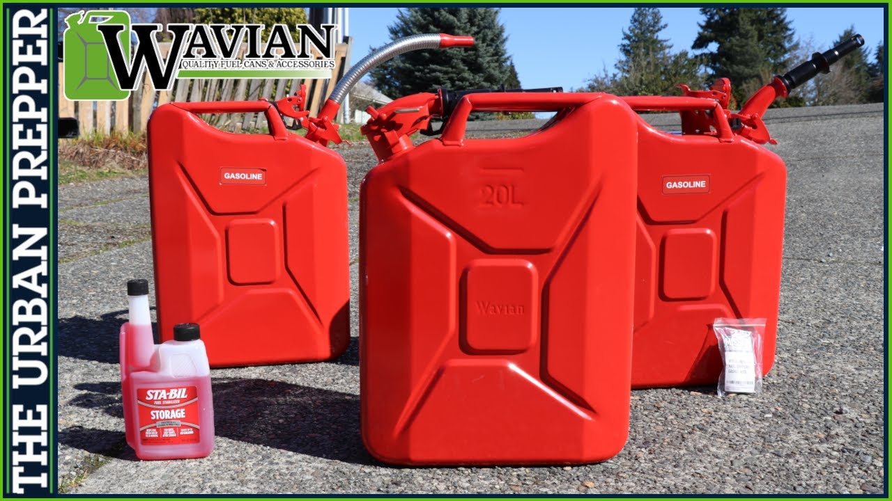 The BEST Gas Can  Wavian NATO Jerry Fuel Can 