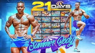 21 DAY SUMMER BODY WORKOUT PLAN by BullyJuice 148,596 views 9 months ago 4 minutes, 28 seconds