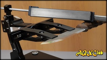 Razor Sharp Scandi Grind! Sharpening Demo a Survival Knife on XARILK GEN3 🔪 Diamond Stones Test