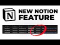 Notion database buttons new feature explained