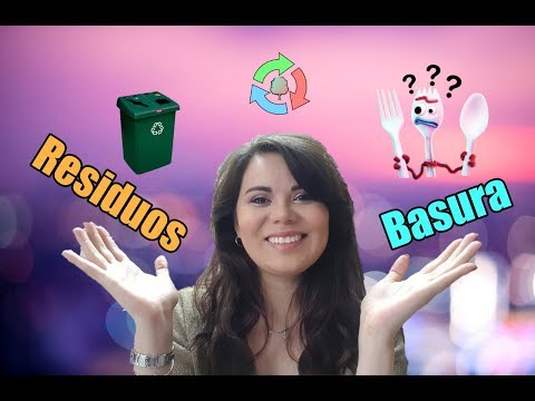 Diferencia entre Residuos vs. Basura - Explicación con Forky de Toy Story 4