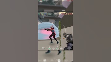 Insane 1v3 Clutch with Sheriff in Valorant #shorts