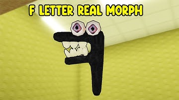 UPDATE - How To Find F Letter Real Morph in Find The Backrooms Morphs