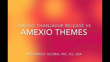 Amexio  v4 Themes