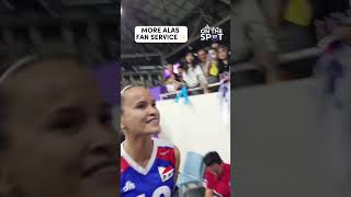Sisi Rondina, Jia de Guzman spend time with fans after win vs Chinese Taipei | #OSOnTheSpot