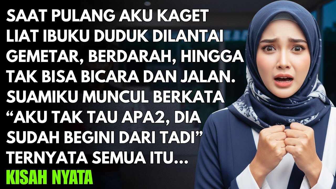 AKU KAGET MELIHAT IBUKU TERJATUH PENUH DARAH DI LANTAI - SAAT KULIHAT CCTV AKU SYOK TERNYATA IBUKU..