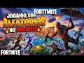 🟡 O CAVALEIRO NEGRO VOLTOU! 🛡️ AMASSANDO COM ALEATÓRIOS NO FORTNITE (OG SKILLS) 🔥