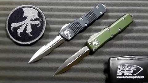Microtech UTX-85 and Troodon; A comparison