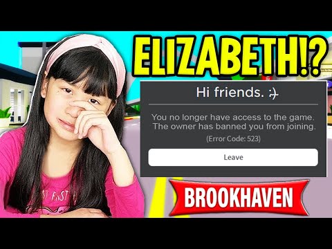 I PRETENDED to be HACKER Elizabeth in Brookhaven! 