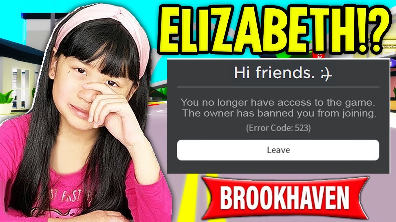 OMG! 😲 EXPLORER ELIZABETH Joins my Game and THIS HAPPENED (Roblox  Brookhaven RP) 