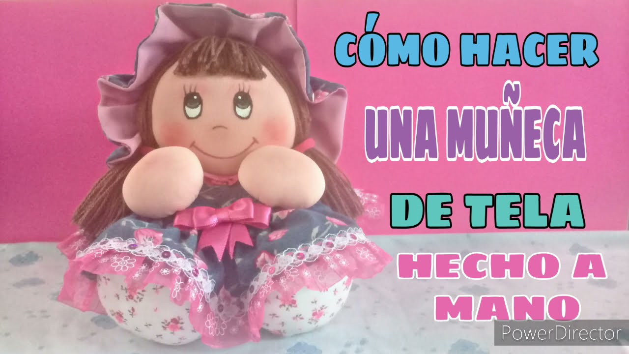 Como hacer una muñeca de trapo paso a paso