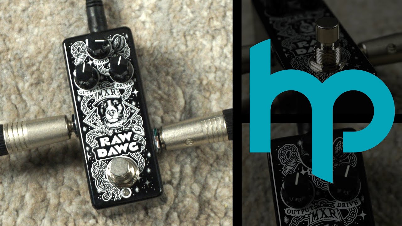 MXR® RAW DAWG™ OVERDRIVE MXR EG74 Raw Dawg Overdrive Pedal | Sweetwater