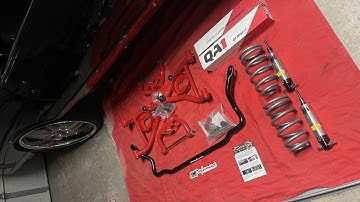 Unboxing GBODY suspension parts @QA1TECH @BMRSuspension @umiperformance