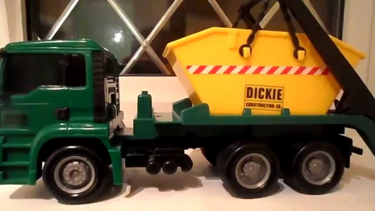 Details about   21cm Pull Back Lorry DieCast Friction Powered Kids Garbage Truck Skip Lorry Toy 