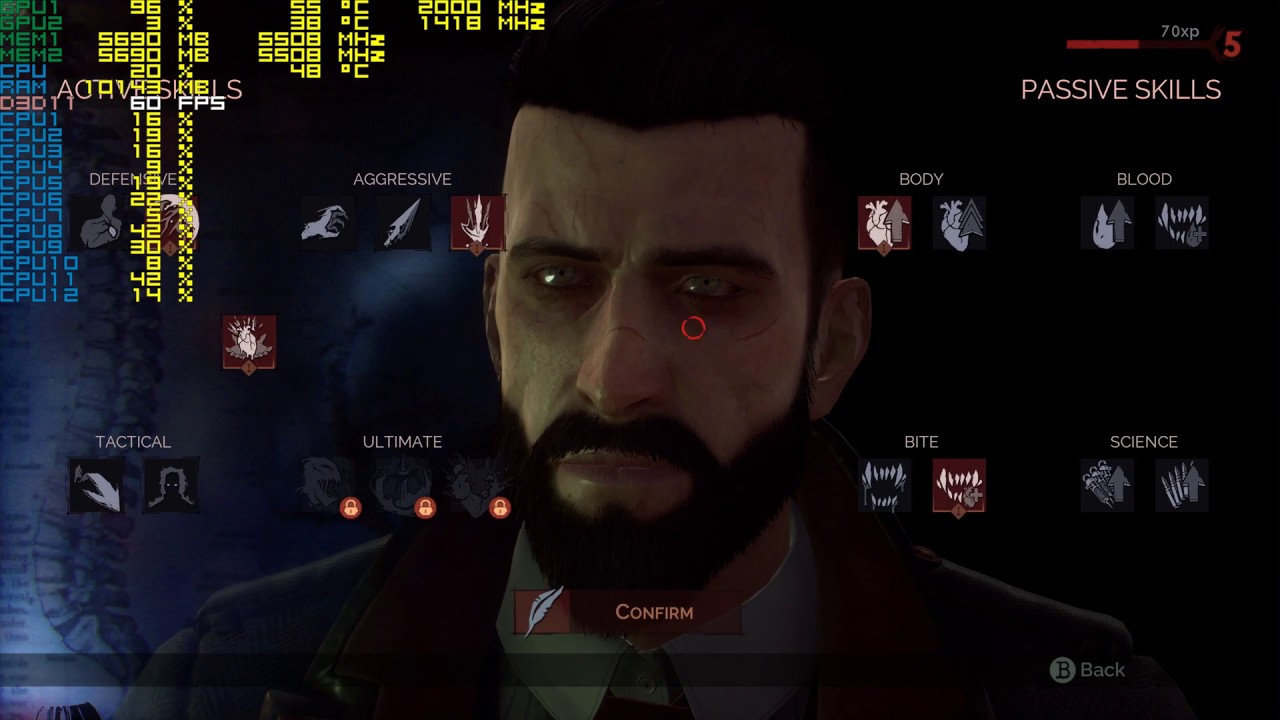 Достижения и трофеи в Vampyr
