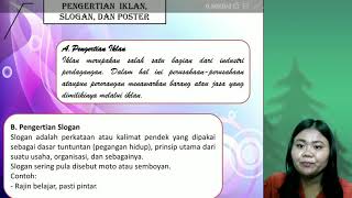 Mengidentifikasi Pengertian, Ciri-Ciri, dan Jenis Iklan Slogan dan Poster