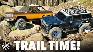 How Will The FMS K5 Blazer RC Do Crawling at Walter RC Park?