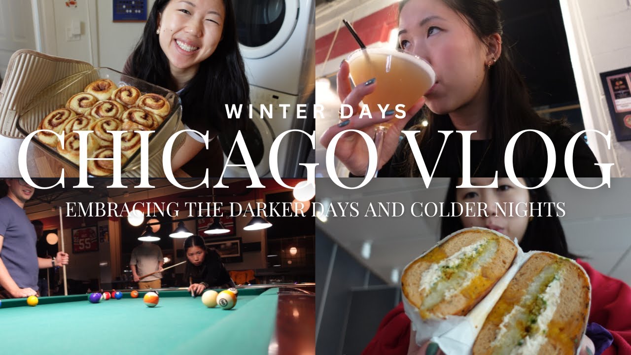 cozy winter vlog | embracing winter | chicago weekend vlog - YouTube