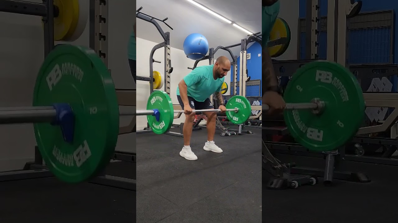 BENT OVER ROWS - Mobility and conditioning. Light weights and more reps.