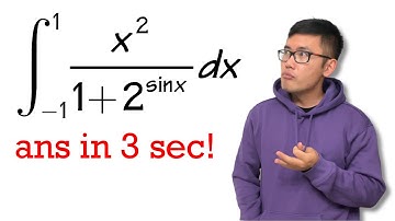calculus integral trick with even & odd function